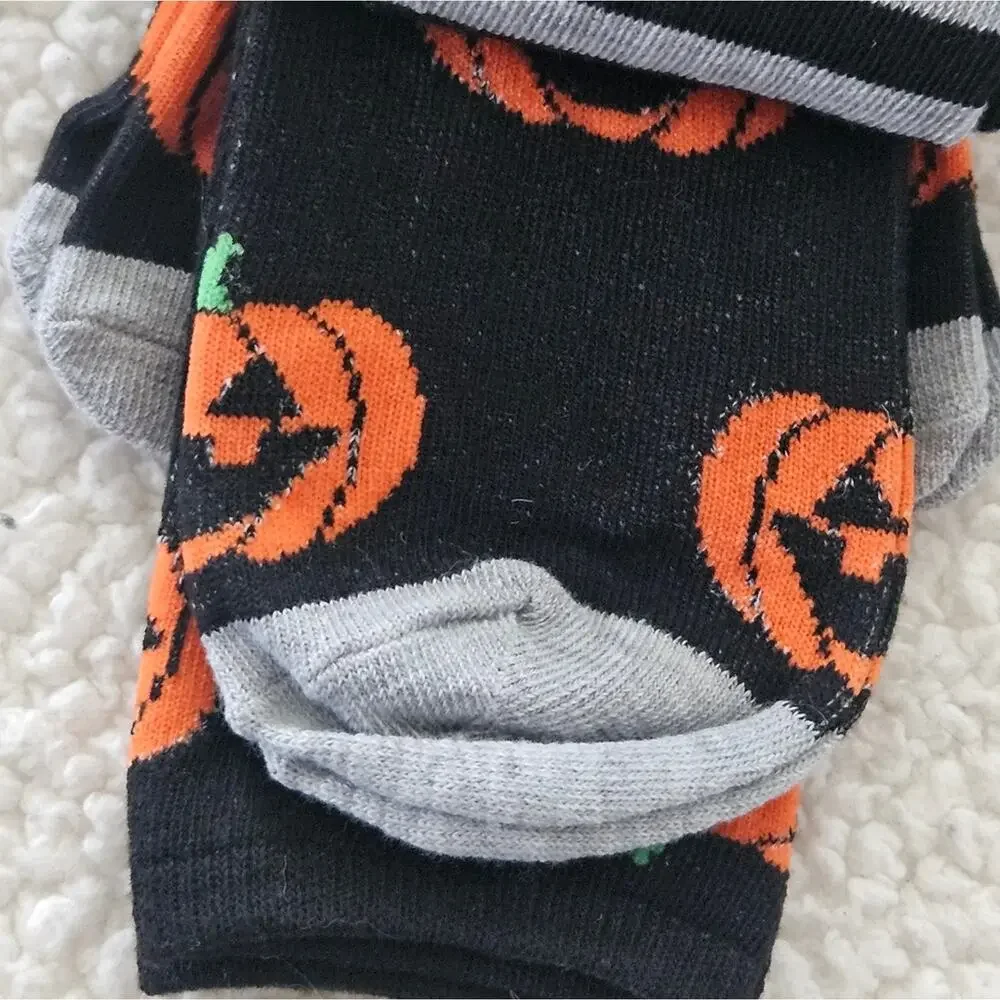 Happy Halloween pet and‎ owner socks 3 pair - 2 ladies 1 pet ladies size 5-10